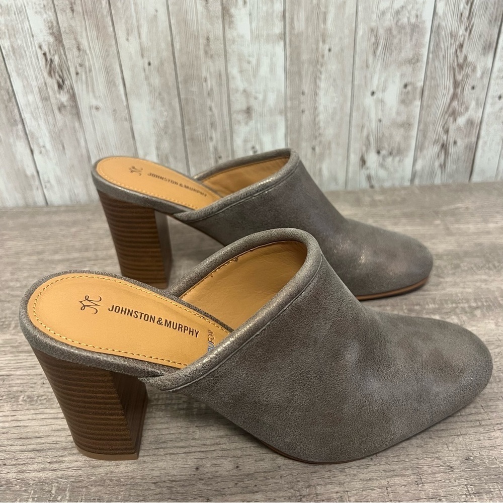Johnston & Murphy Women's Charlotte Mule Gold 6.5 - Picture 5 of 6